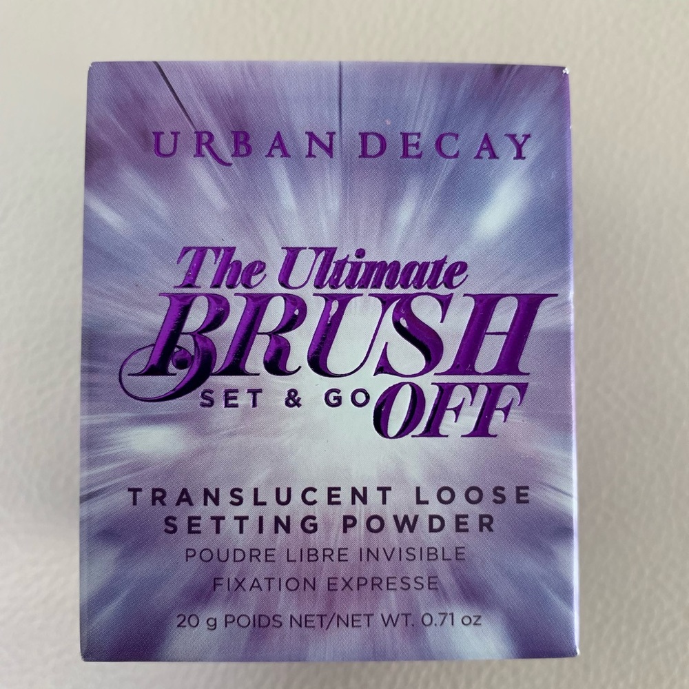 Urban Decay-Ultimate Brush Off Setting Powder. NIB